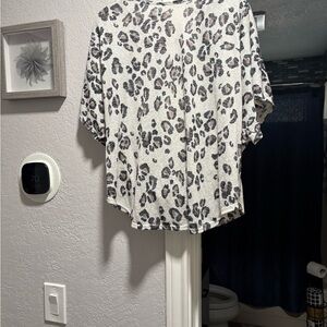 Leopard Print Women's Top